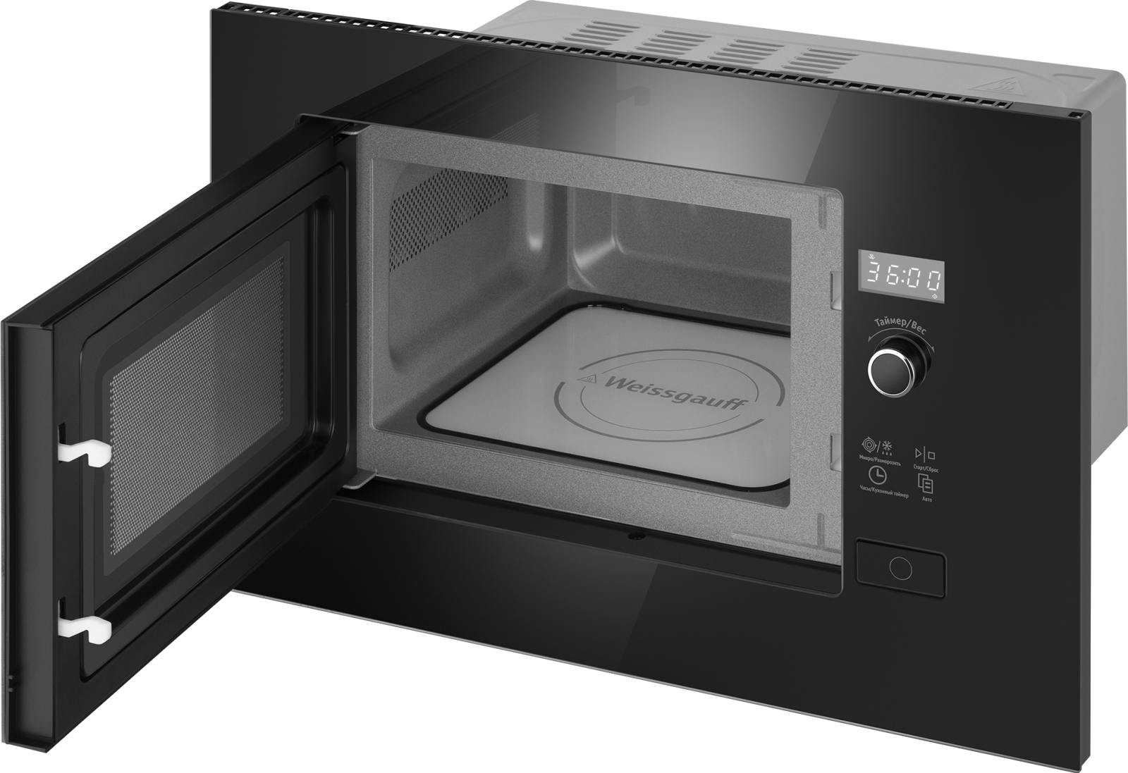 картинка Микроволновая печь встраиваемая Weissgauff HMT-206 B 