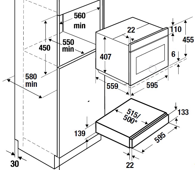 картинка Подогреватель посуды Kuppersbusch CSW 6800.0 W 
