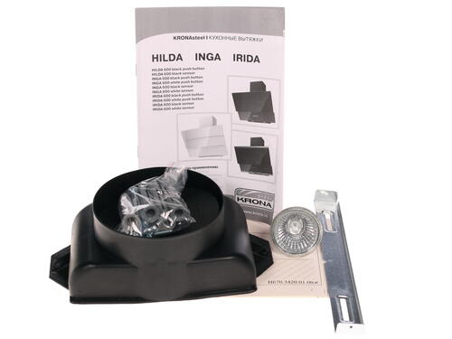 картинка Кухонная вытяжка Krona IRIDA 600 BLACK SENSOR  картинка Кухонная вытяжка Krona IRIDA 600 BLACK SENSOR