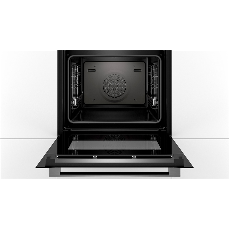 картинка Электрический духовой шкаф Bosch HBG633NB1 черный 