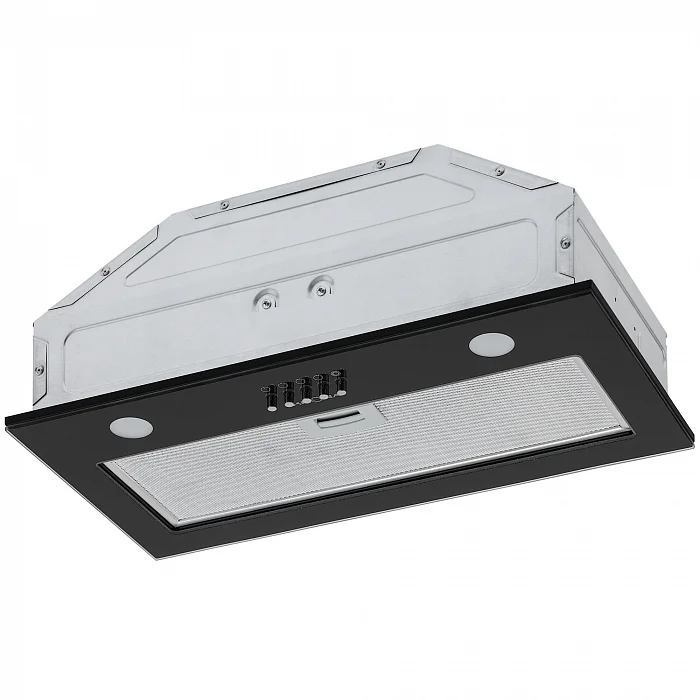 картинка Кухонная вытяжка Krona KATE 600 GLASS BLACK PB  картинка Кухонная вытяжка Krona KATE 600 GLASS BLACK PB