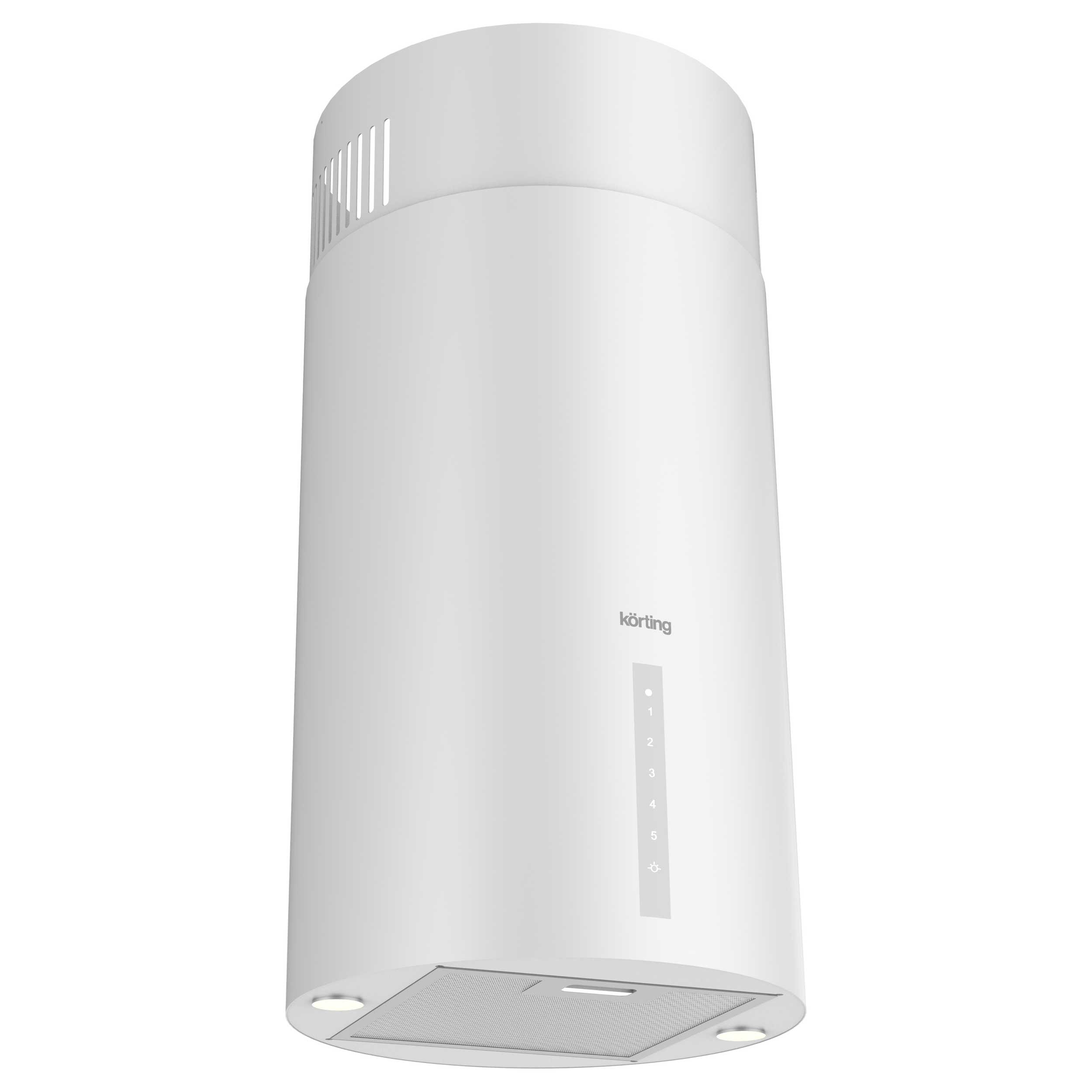 картинка Кухонная вытяжка Korting KHA 39970 W CYLINDER  картинка Кухонная вытяжка Korting KHA 39970 W CYLINDER