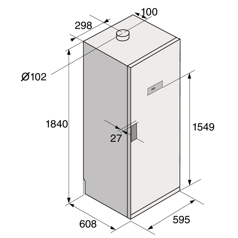 картинка Сушильный шкаф Asko DC7784 V.S 