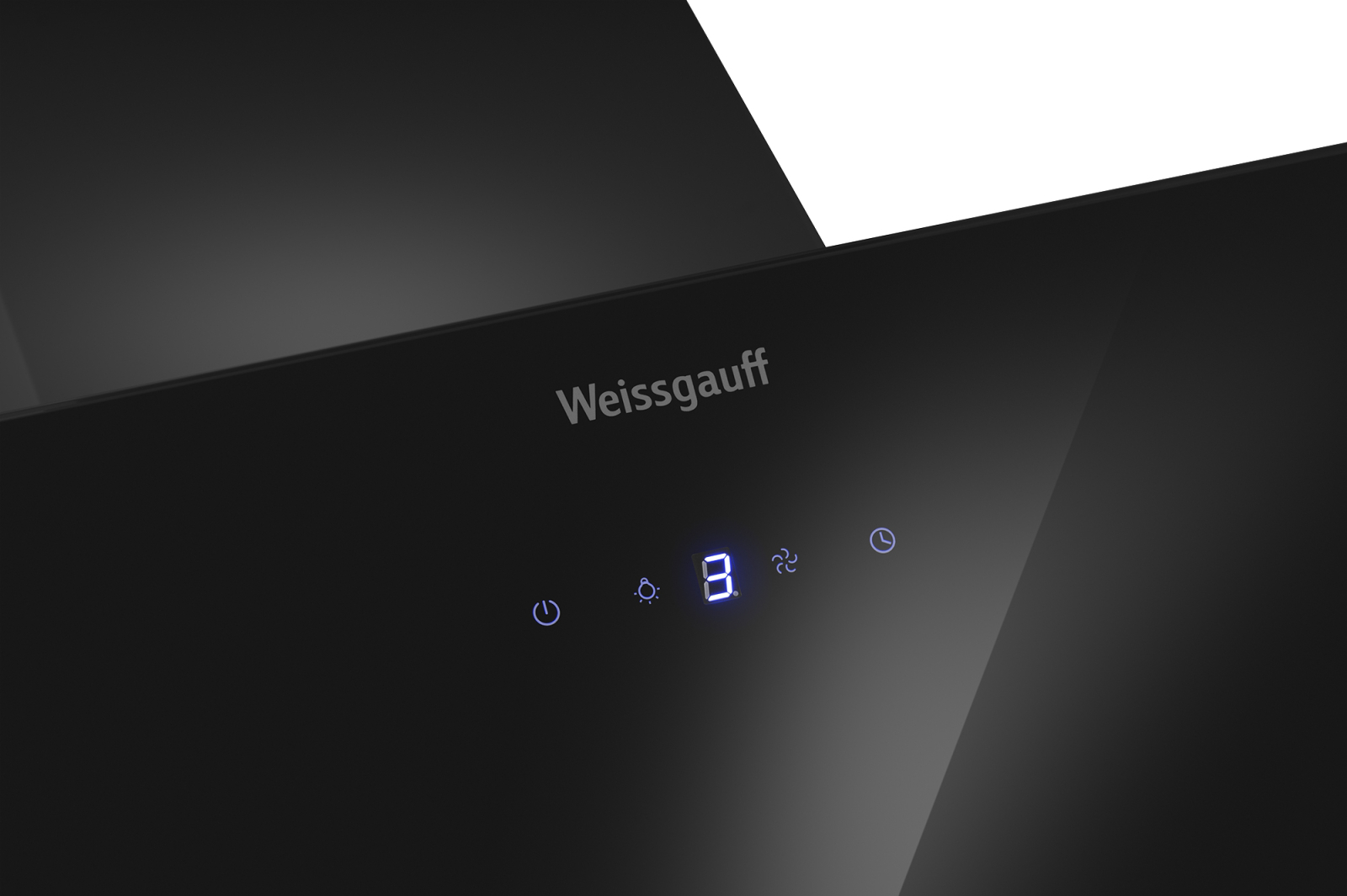 картинка Кухонная вытяжка Weissgauff Yota 600 Touch Black Glass 