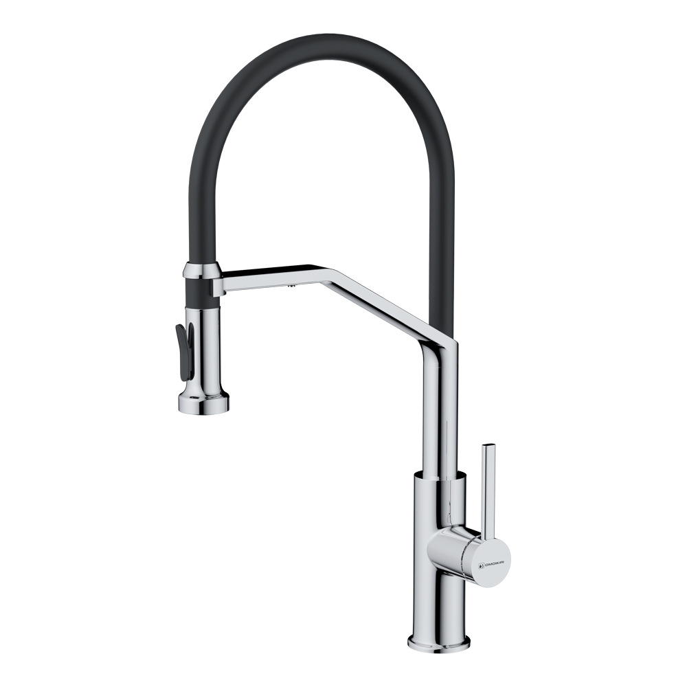 картинка Смеситель Omoikiri MAKKARI 2 PLUS-SB-C-BL 