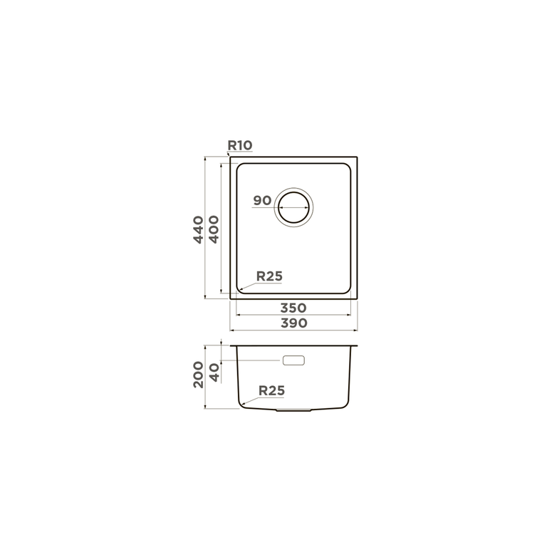картинка Мойка Omoikiri TADZAVA 39-U/I-GM 