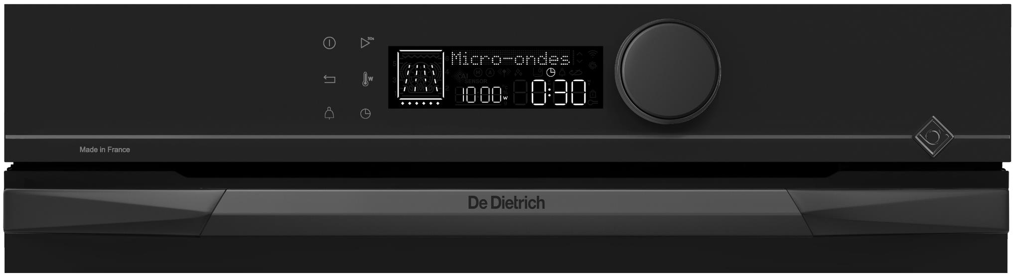 картинка Микроволновая печь De Dietrich DKC4536B Infinite Black 