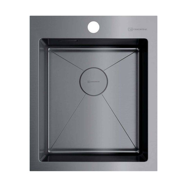 картинка Мойка Omoikiri AKISAME-41-GM  картинка Мойка Omoikiri AKISAME-41-GM