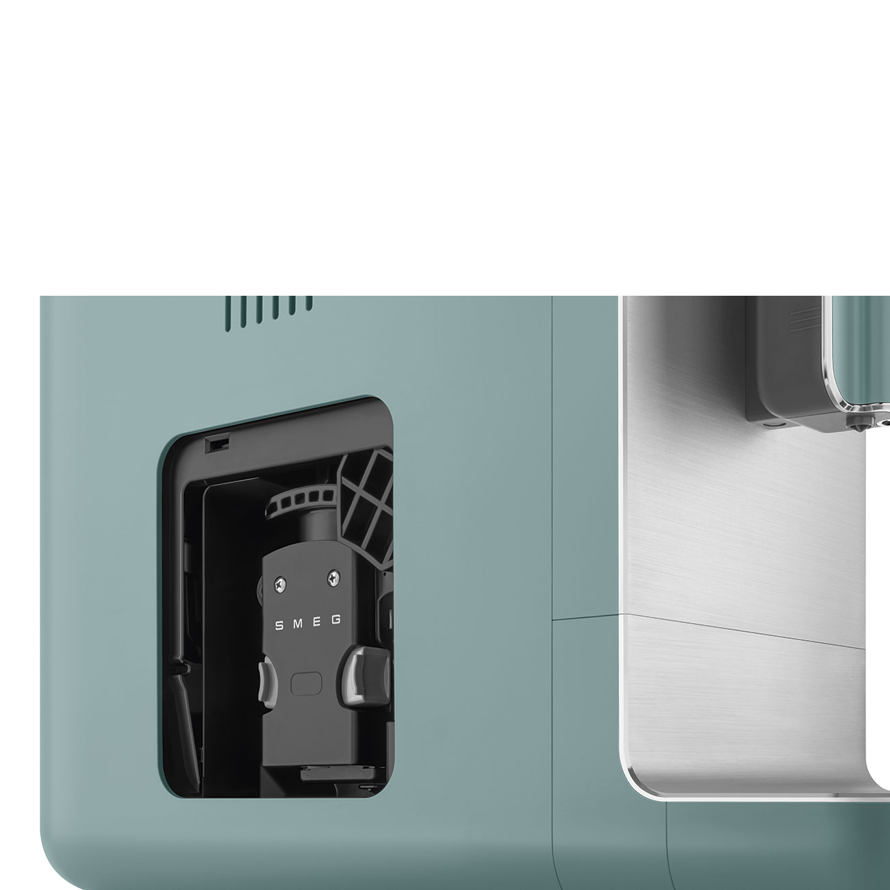 картинка Кофемашина Smeg BCC12EGMEU изумрудно-зеленый матовый  картинка Кофемашина Smeg BCC12EGMEU изумрудно-зеленый матовый