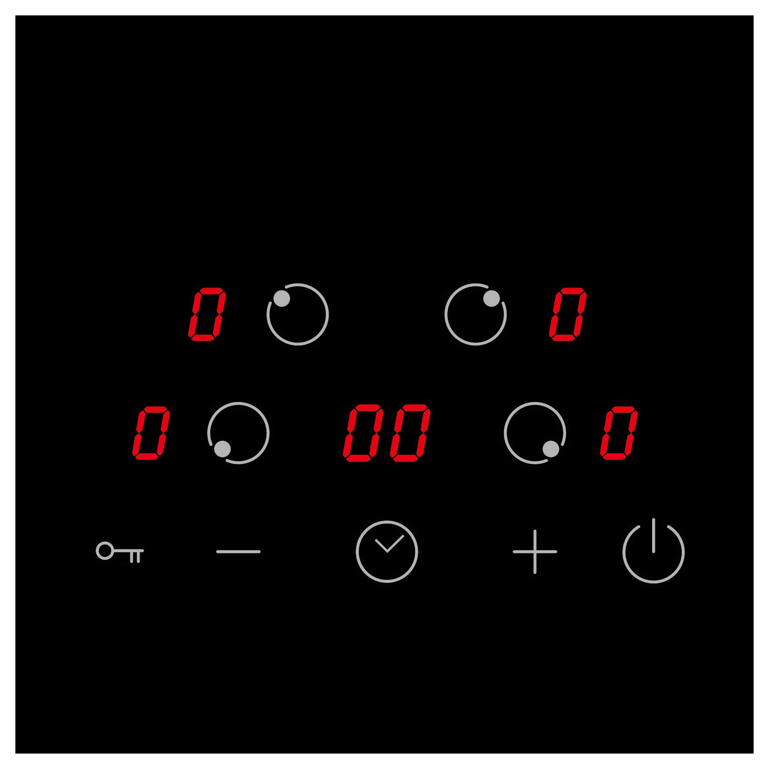 картинка Индукционная варочная панель Korting HI 64013 B 
