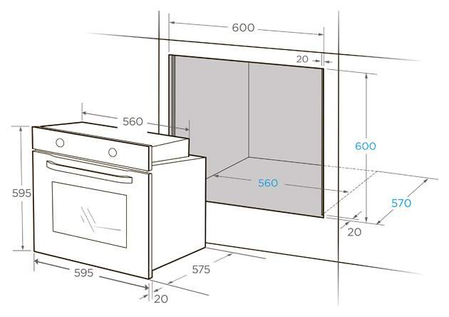 картинка Электрический духовой шкаф Midea MO581DBRI-B  картинка Электрический духовой шкаф Midea MO581DBRI-B