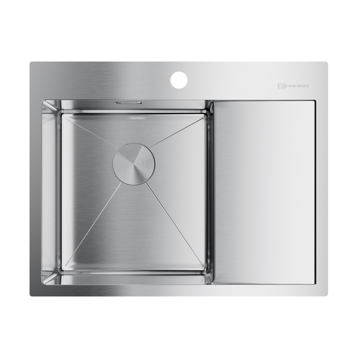 картинка Мойка Omoikiri Akisame-65-IN-L  картинка Мойка Omoikiri Akisame-65-IN-L