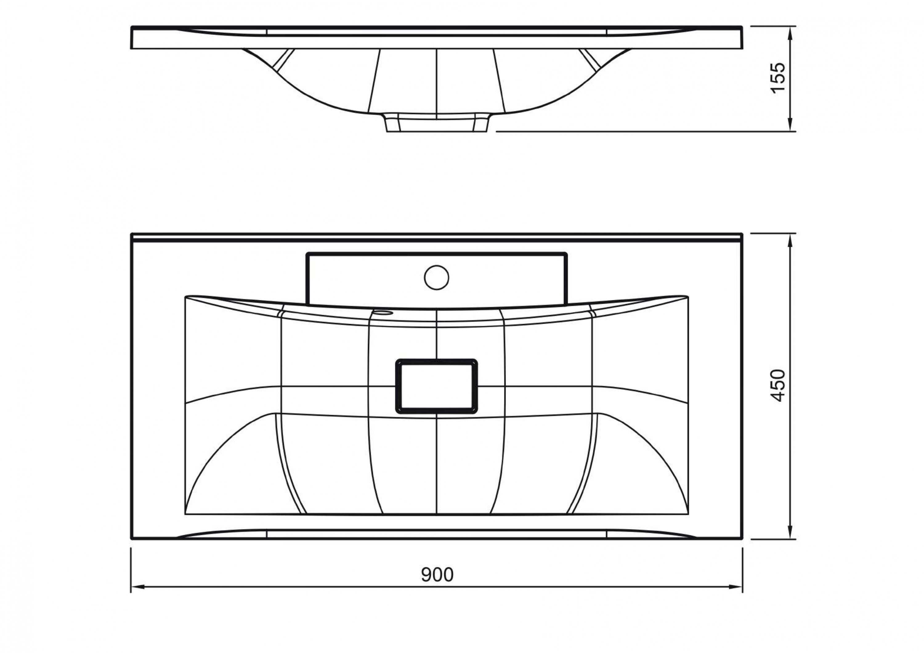 картинка Раковина Florentina Прима 900 