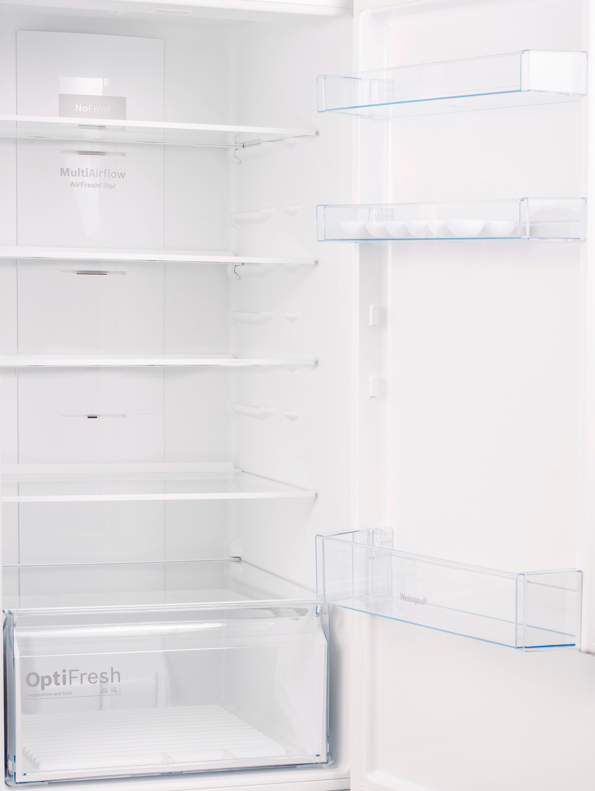 картинка Отдельностоящий холодильник Weissgauff WRK 2010 D Inverter NoFrost White 