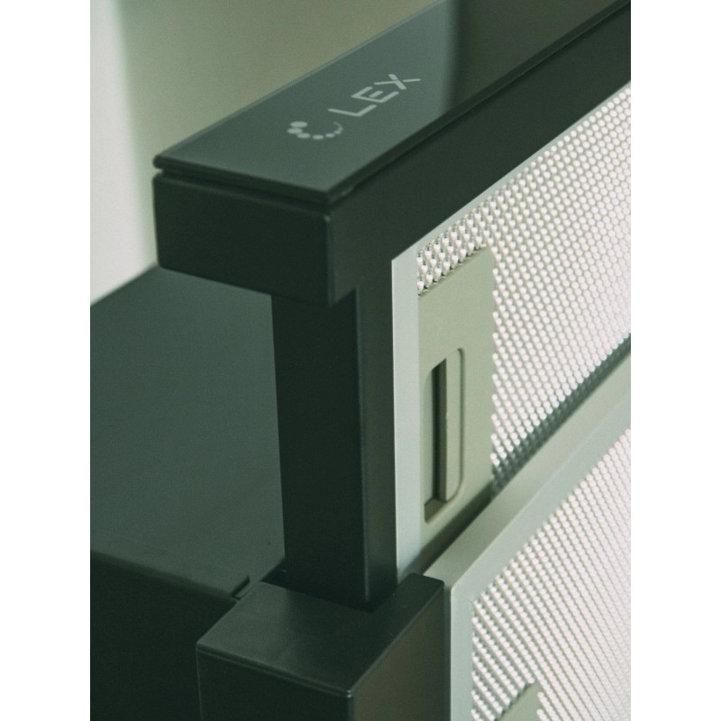 картинка Кухонная вытяжка Lex HUBBLE G 600 BLACK  картинка Кухонная вытяжка Lex HUBBLE G 600 BLACK