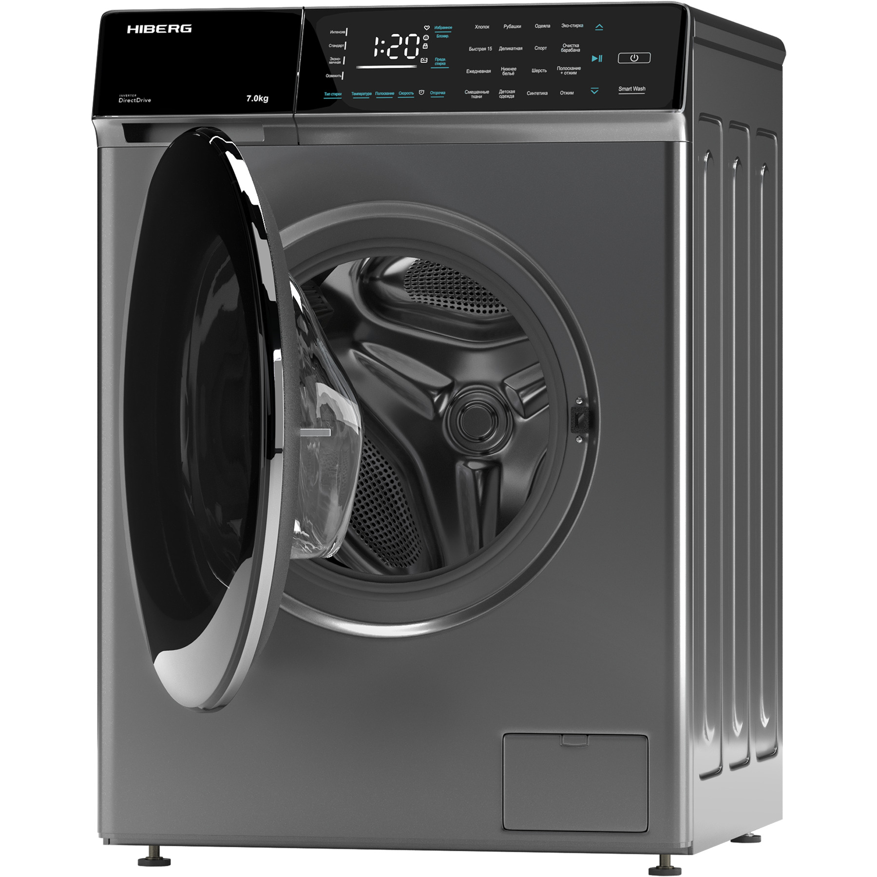 картинка Стиральная машина Hiberg I-DDQ9 - 712 SD  картинка Стиральная машина Hiberg I-DDQ9 - 712 SD