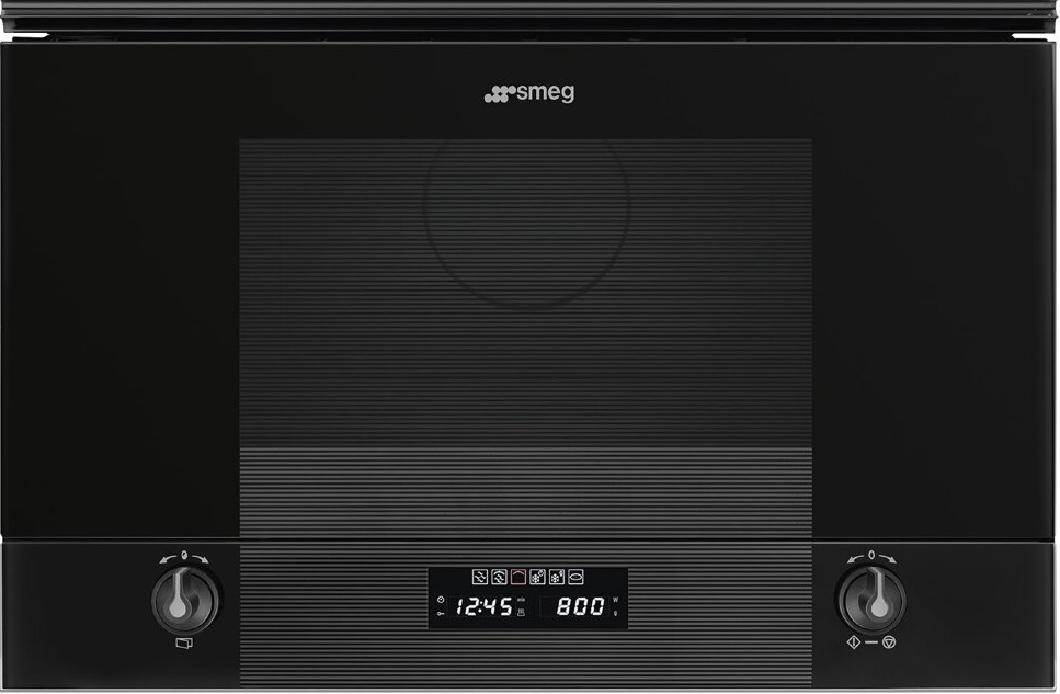 картинка Микроволновая печь Smeg MP122B3  картинка Микроволновая печь Smeg MP122B3