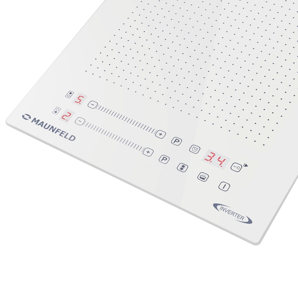 картинка Варочная панель Maunfeld CVI292S2FWH Inverter  картинка Варочная панель Maunfeld CVI292S2FWH Inverter