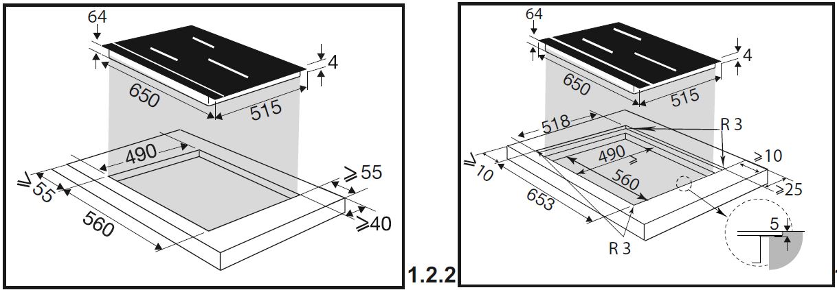 картинка Варочная панель De Dietrich DPI7572G IRON GREY 
