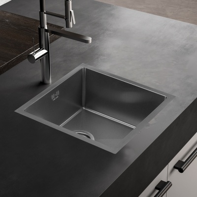 картинка Мойка для кухни Melana D4545H PROFLINE сатин 