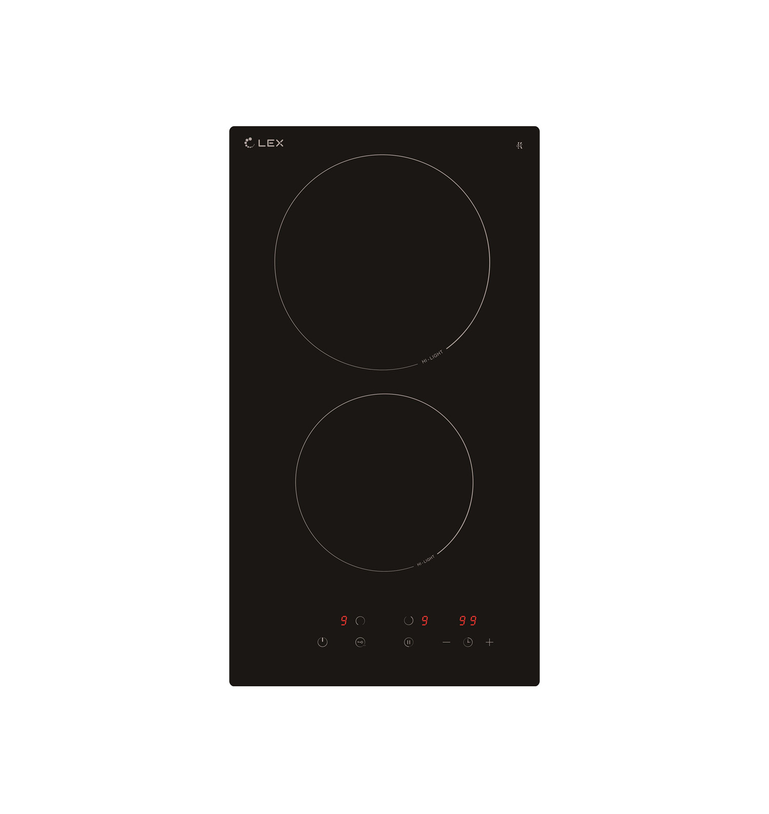 картинка Варочная панель Lex EVH 3020B BL  картинка Варочная панель Lex EVH 3020B BL