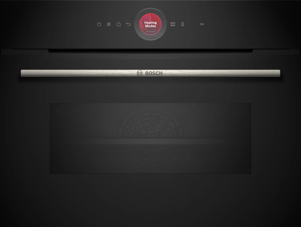 картинка Электрический духовой шкаф с функцией СВЧ Bosch CMG7241B1 черный 
