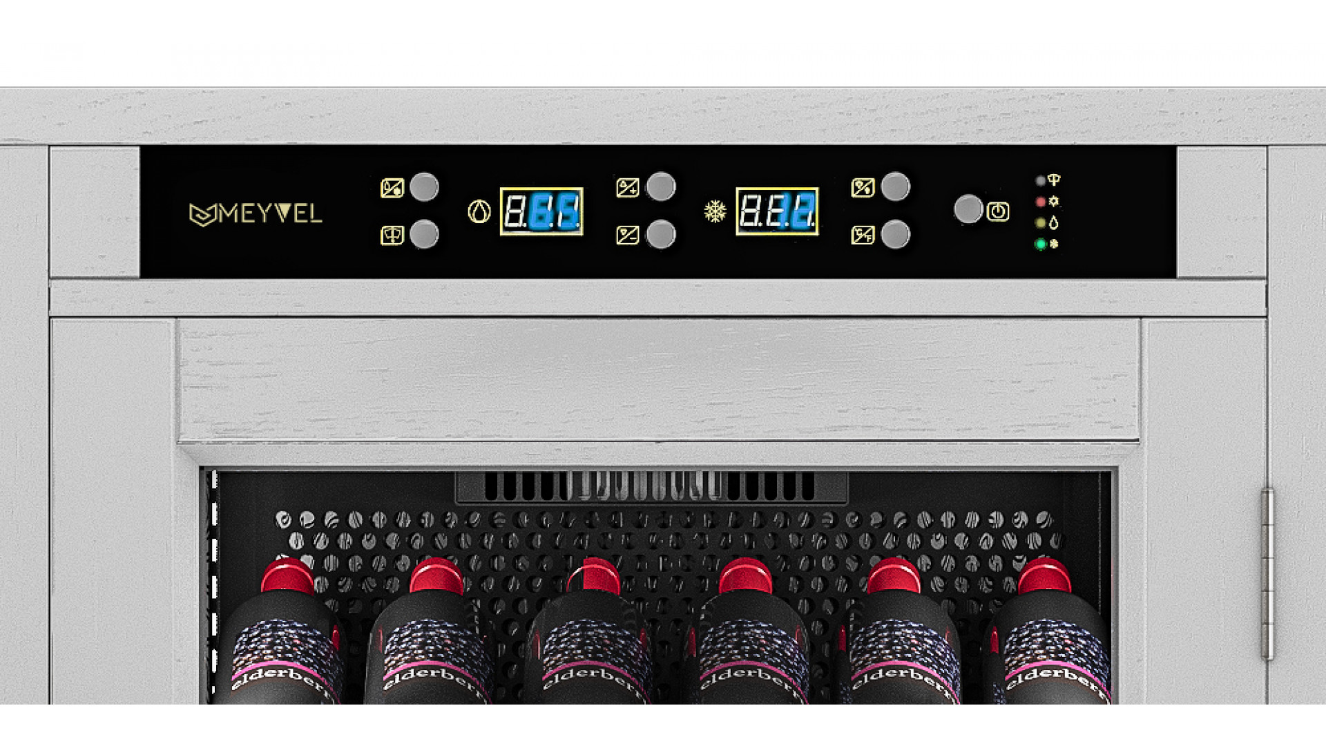 картинка Отдельностоящий винный шкаф Meyvel MV46-WW1-M 