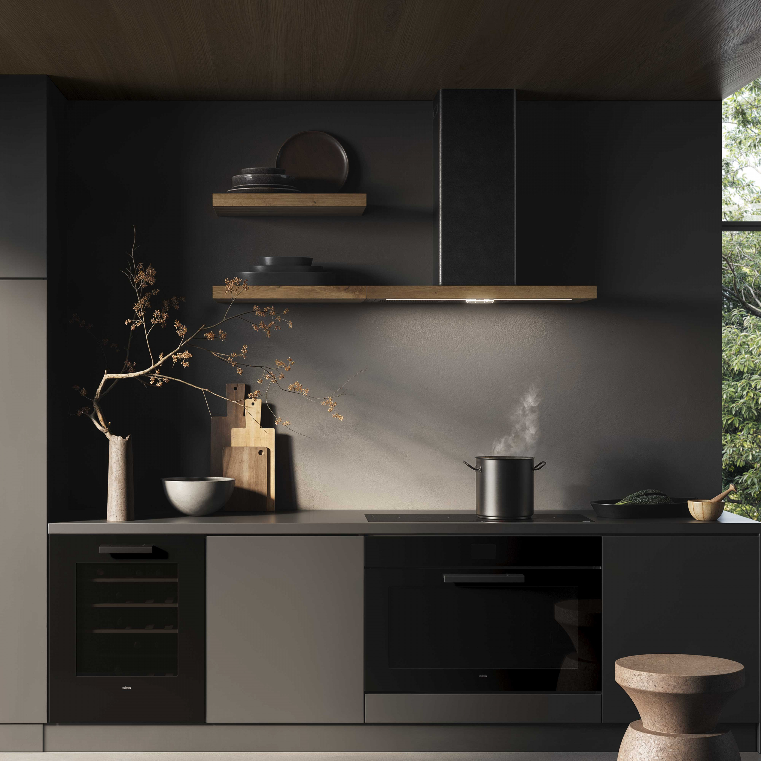 картинка Кухонная вытяжка Elica BIO BLRO/A 90 ROVERE 