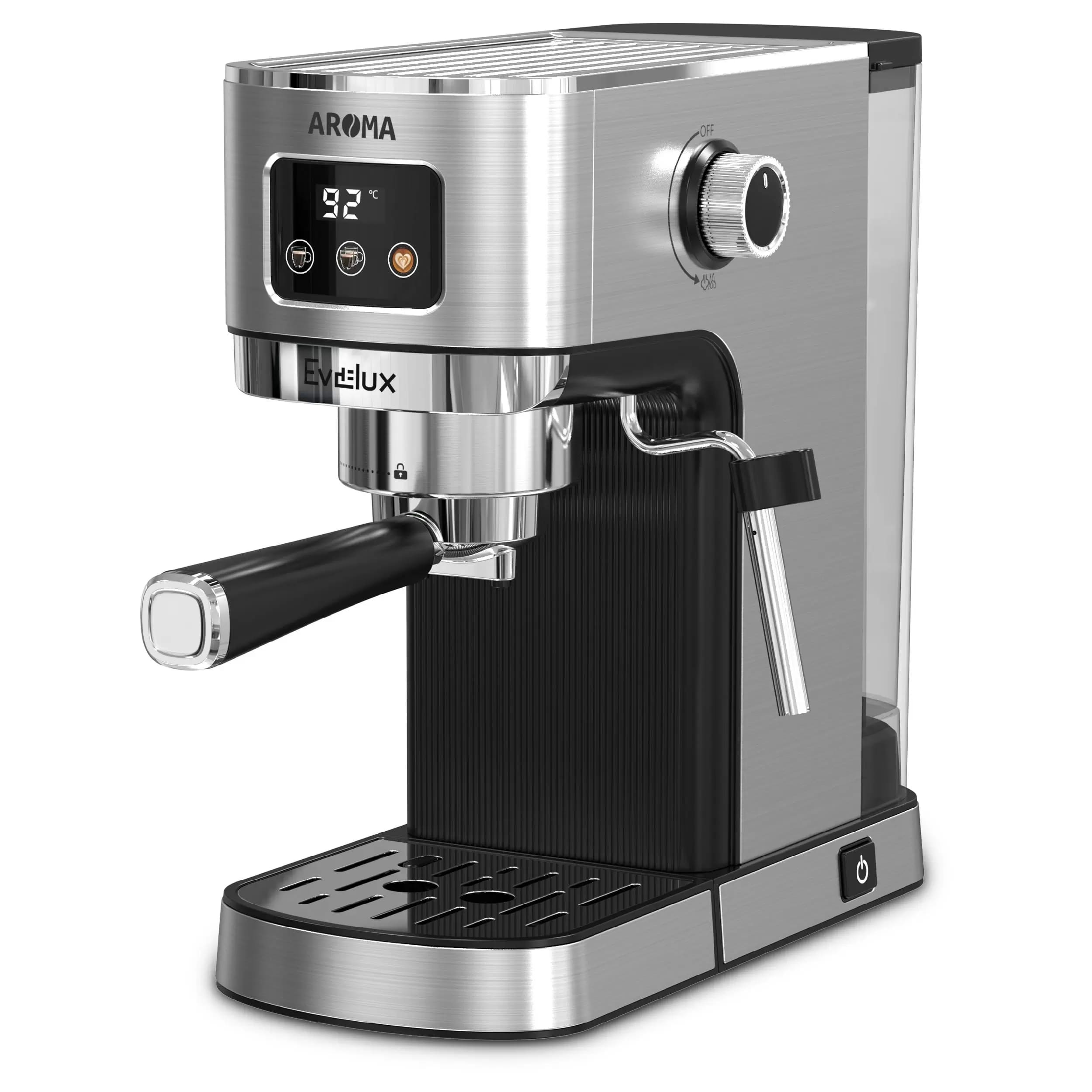 картинка Кофемашина Evelux ECM 1009 AROMA  картинка Кофемашина Evelux ECM 1009 AROMA
