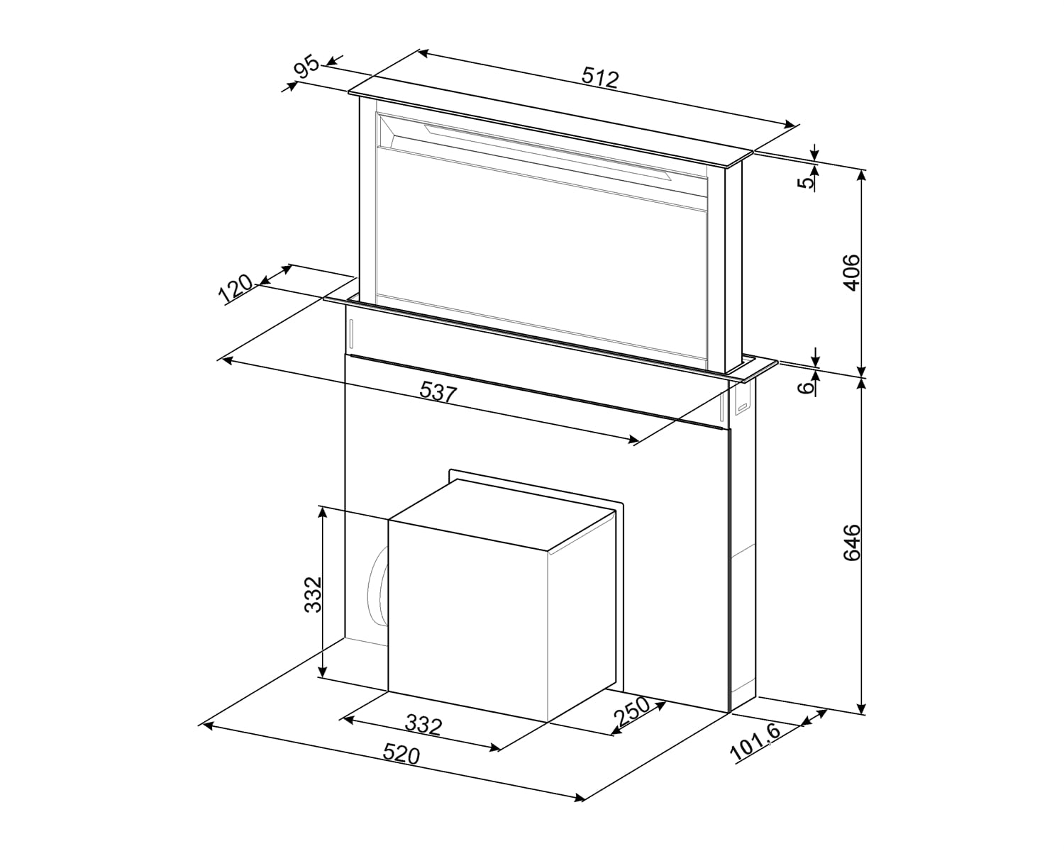 картинка Кухонная вытяжка Smeg KDD60VXE-3  картинка Кухонная вытяжка Smeg KDD60VXE-3