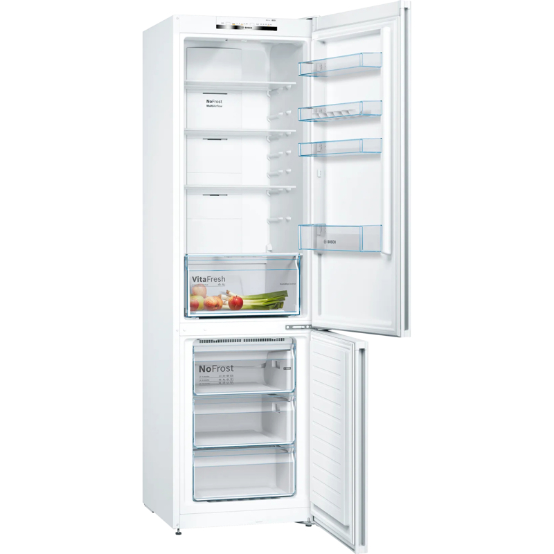 картинка Отдельностоящий холодильник Bosch KGN39UW30U белый 