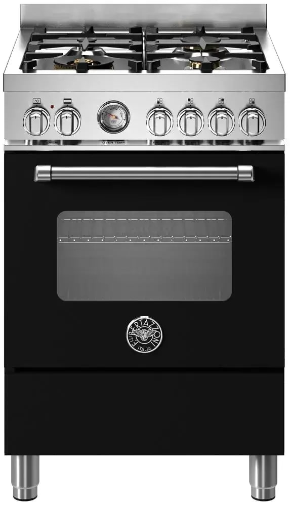 картинка Комбинированная кухонная плита Bertazzoni MAS64L1ENET чёрный  картинка Комбинированная кухонная плита Bertazzoni MAS64L1ENET чёрный