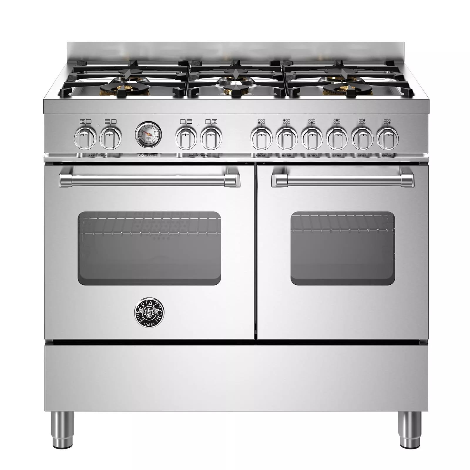 картинка Комбинированная кухонная плита Bertazzoni MAS106L2EXT нержавеющая сталь  картинка Комбинированная кухонная плита Bertazzoni MAS106L2EXT нержавеющая сталь