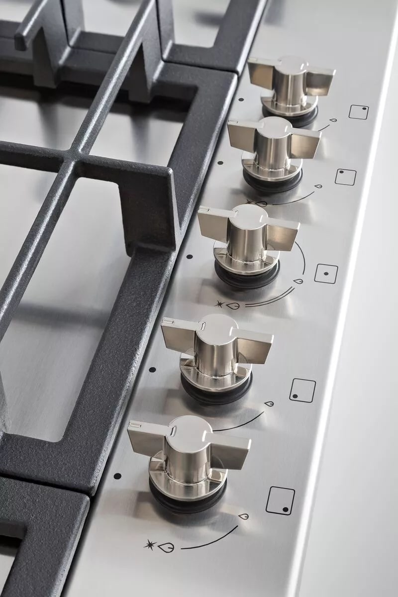 картинка Газовая варочная панель Bertazzoni P905CMODX нержавеющая сталь 