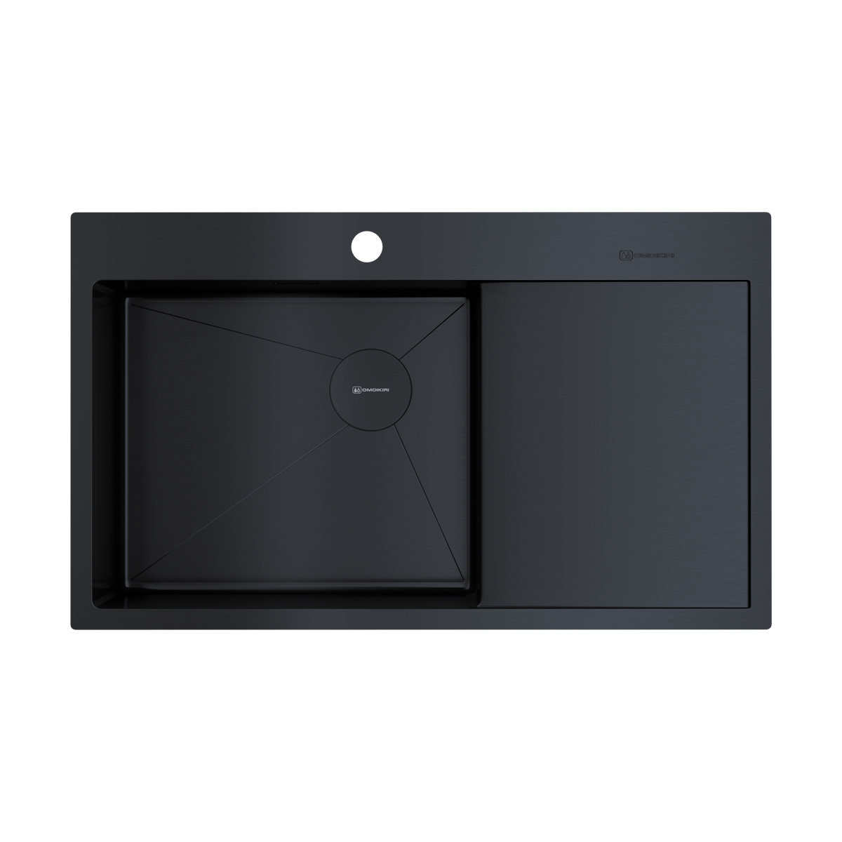 картинка Мойка Omoikiri AKISAME 86-GB-L SIDE  картинка Мойка Omoikiri AKISAME 86-GB-L SIDE