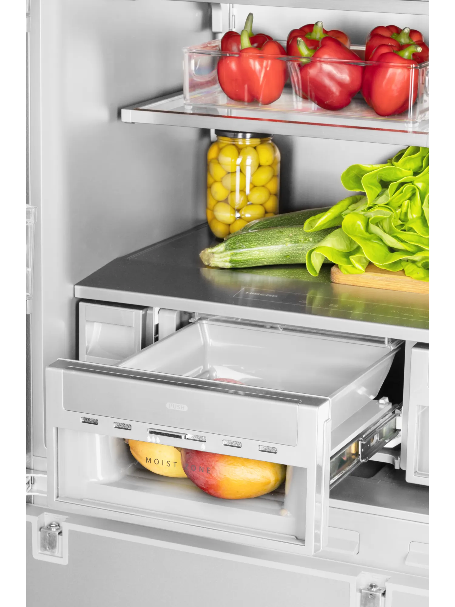 картинка Встраиваемый холодильник Hiberg s-FFB 800 W 