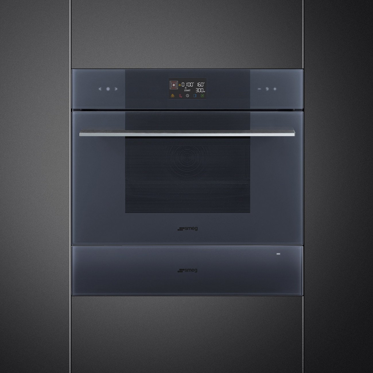 картинка Подогреватель посуды Smeg CPRT115G Neptune grey 