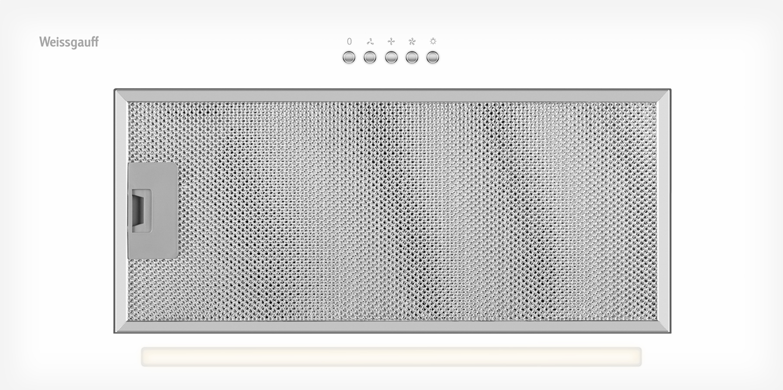 картинка Кухонная вытяжка Weissgauff Integra 850 PB WH 