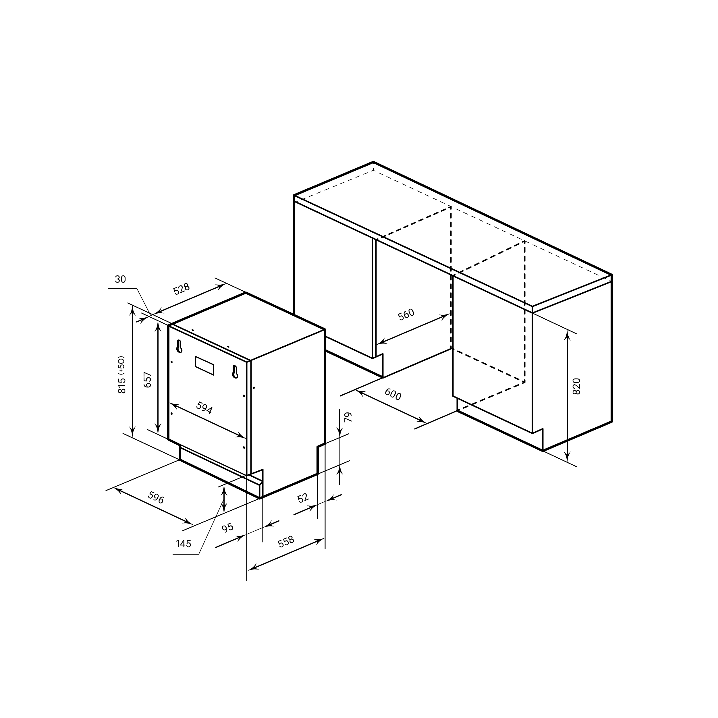 картинка Посудомоечная машина Lex PM 6053N 