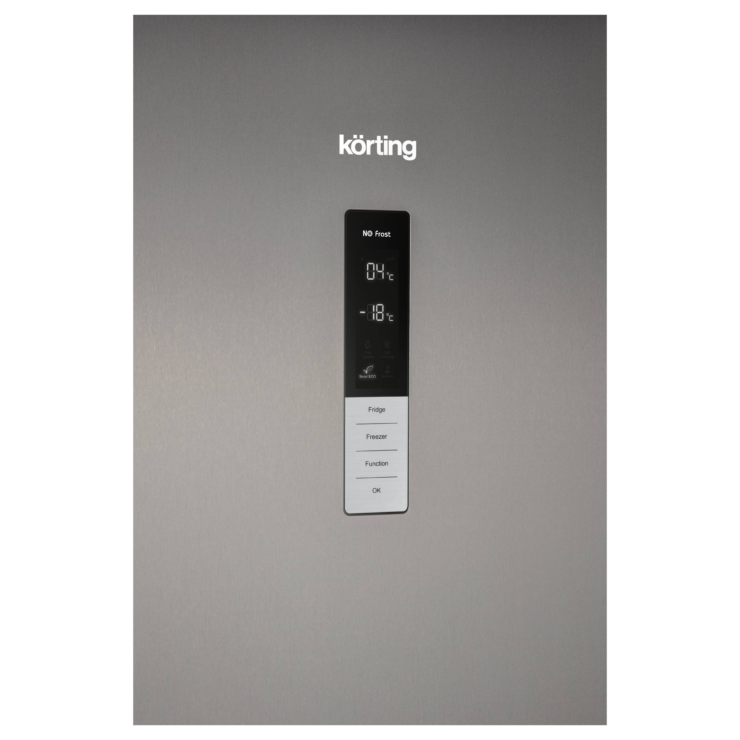 картинка Отдельностоящий холодильник Korting KNFC 61869 X  картинка Отдельностоящий холодильник Korting KNFC 61869 X