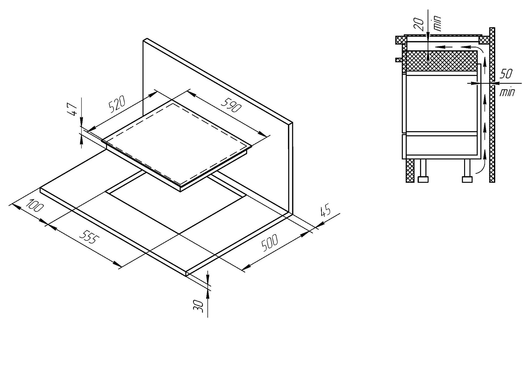 картинка Варочная панель Kuppersberg ECO 601 черный 