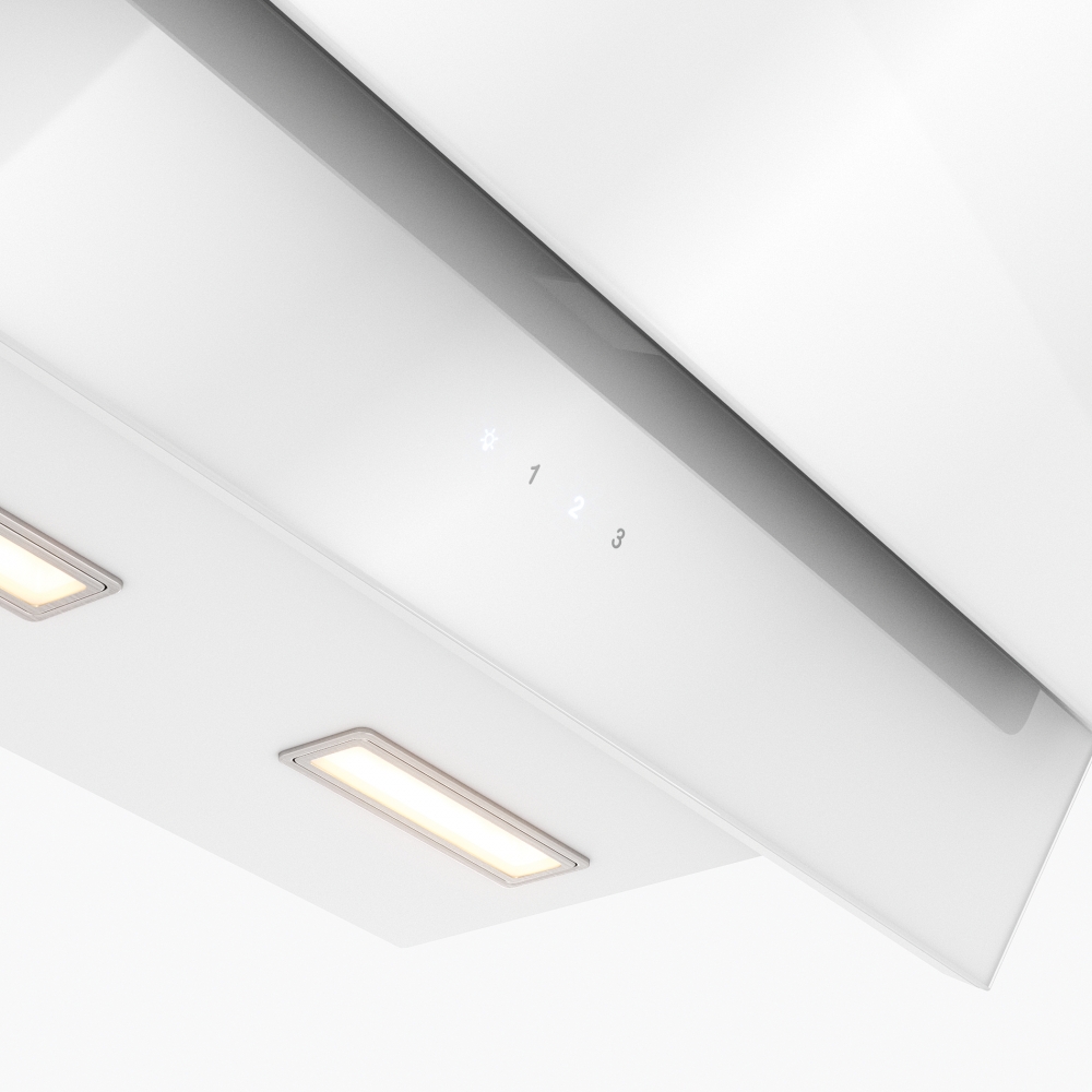 картинка Кухонная вытяжка полновстраиваемая Franke TEMPER 60 WH белая 