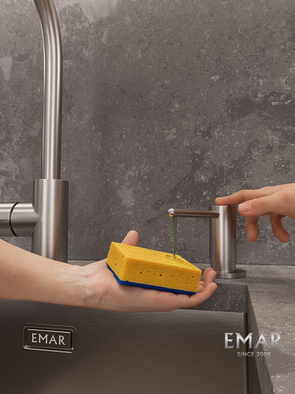 картинка Дозатор для мыла Emar ЕД-405  картинка Дозатор для мыла Emar ЕД-405
