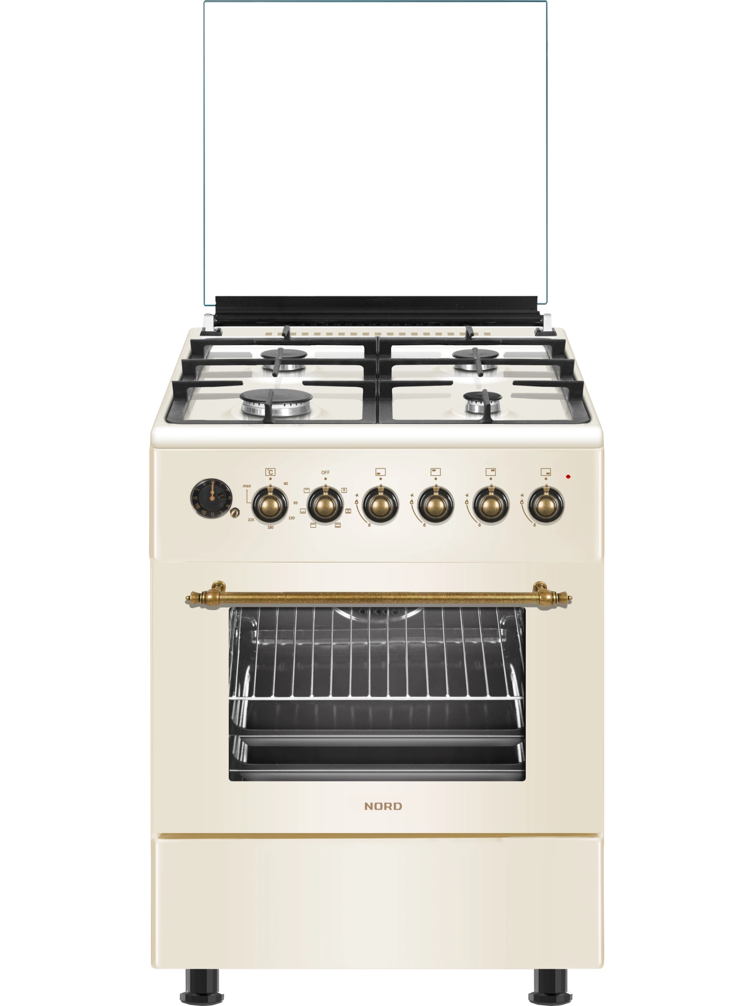 картинка Газовая кухонная плита Nord GE 6064 YR бежевый 