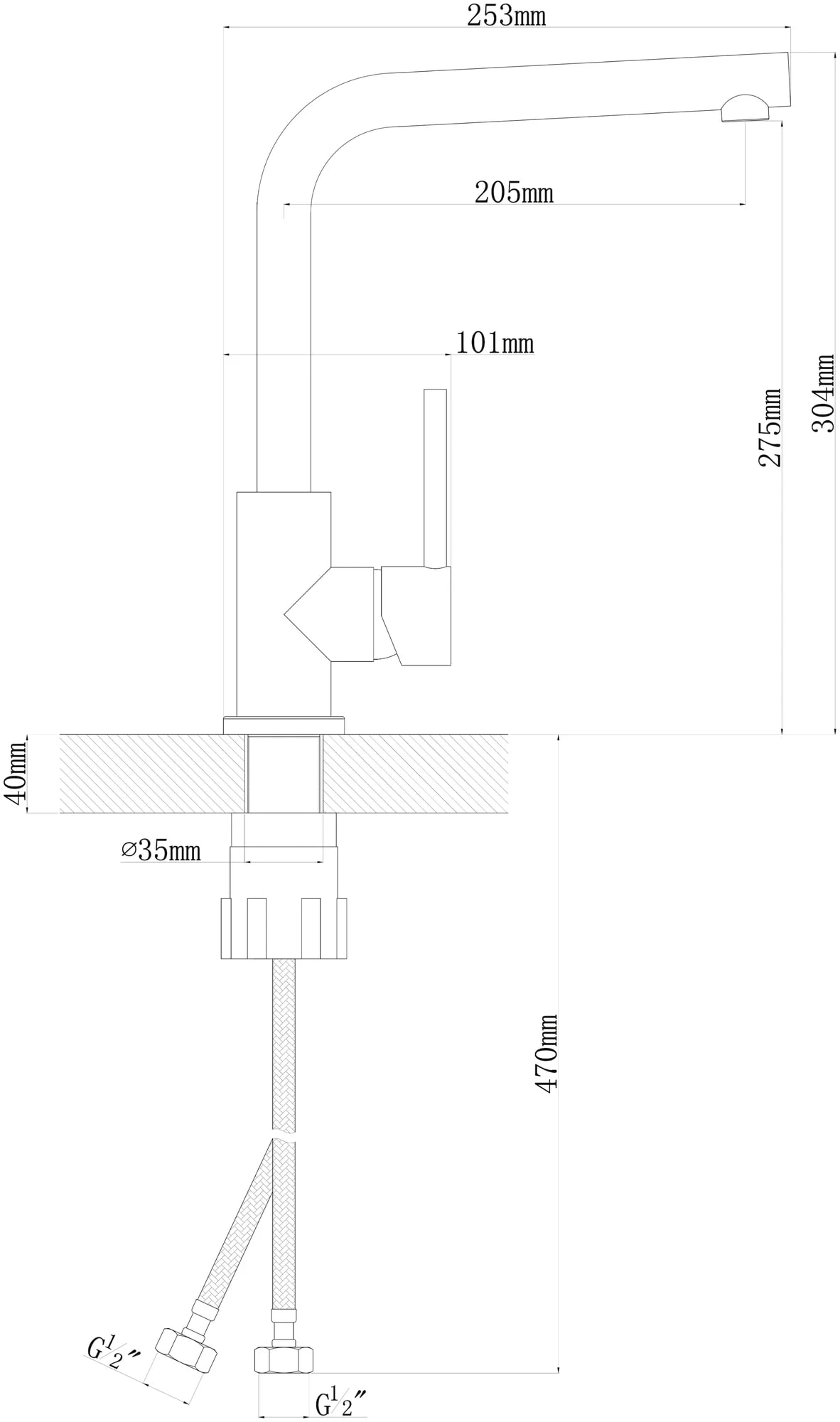 картинка Смеситель Florentina ДЕЛЬТА Ультра 