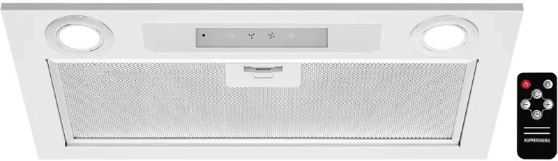 картинка Кухонная вытяжка Kuppersberg INLINEA 52 WHITE  картинка Кухонная вытяжка Kuppersberg INLINEA 52 WHITE