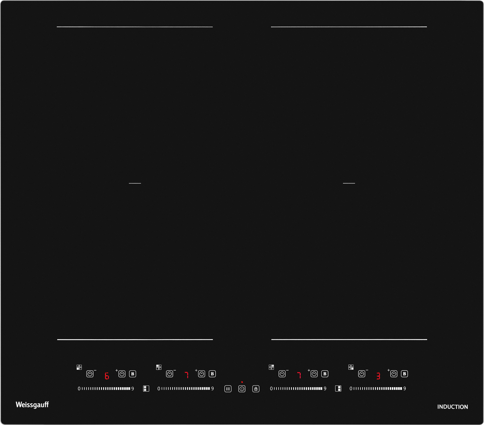 картинка Индукционная варочная панель Weissgauff HI 644 Flex Premium 