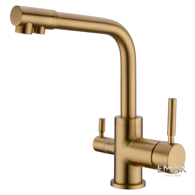 картинка Смеситель Emar ECB-3003 PVD Golden  картинка Смеситель Emar ECB-3003 PVD Golden
