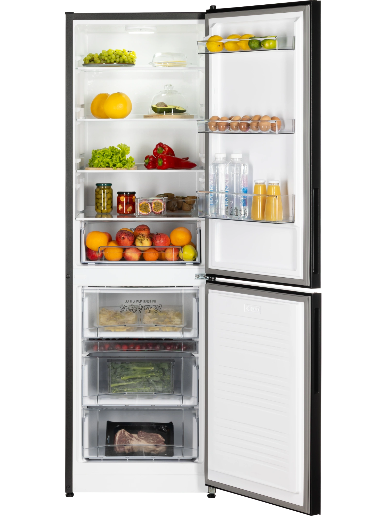 картинка Отдельностоящий холодильник Nord NRG 152 DTM титан 