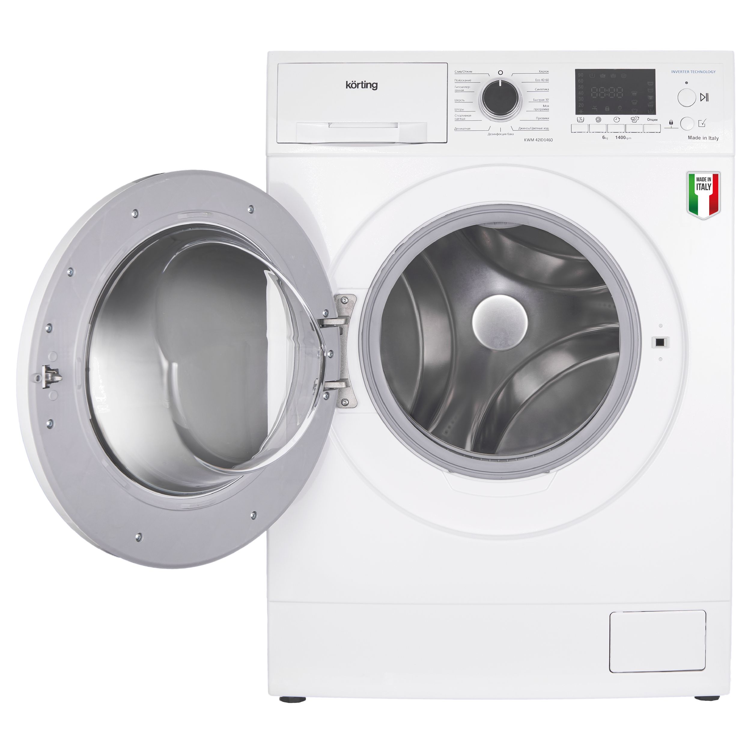 картинка Стиральная машина Korting KWM 42ID1460  картинка Стиральная машина Korting KWM 42ID1460